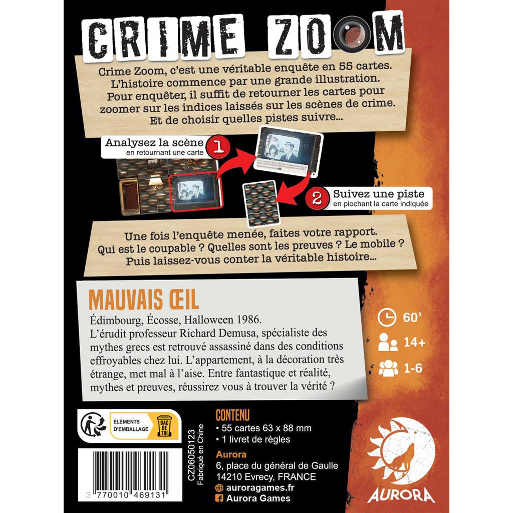 Crime Zoom - Mauvais Oeil
