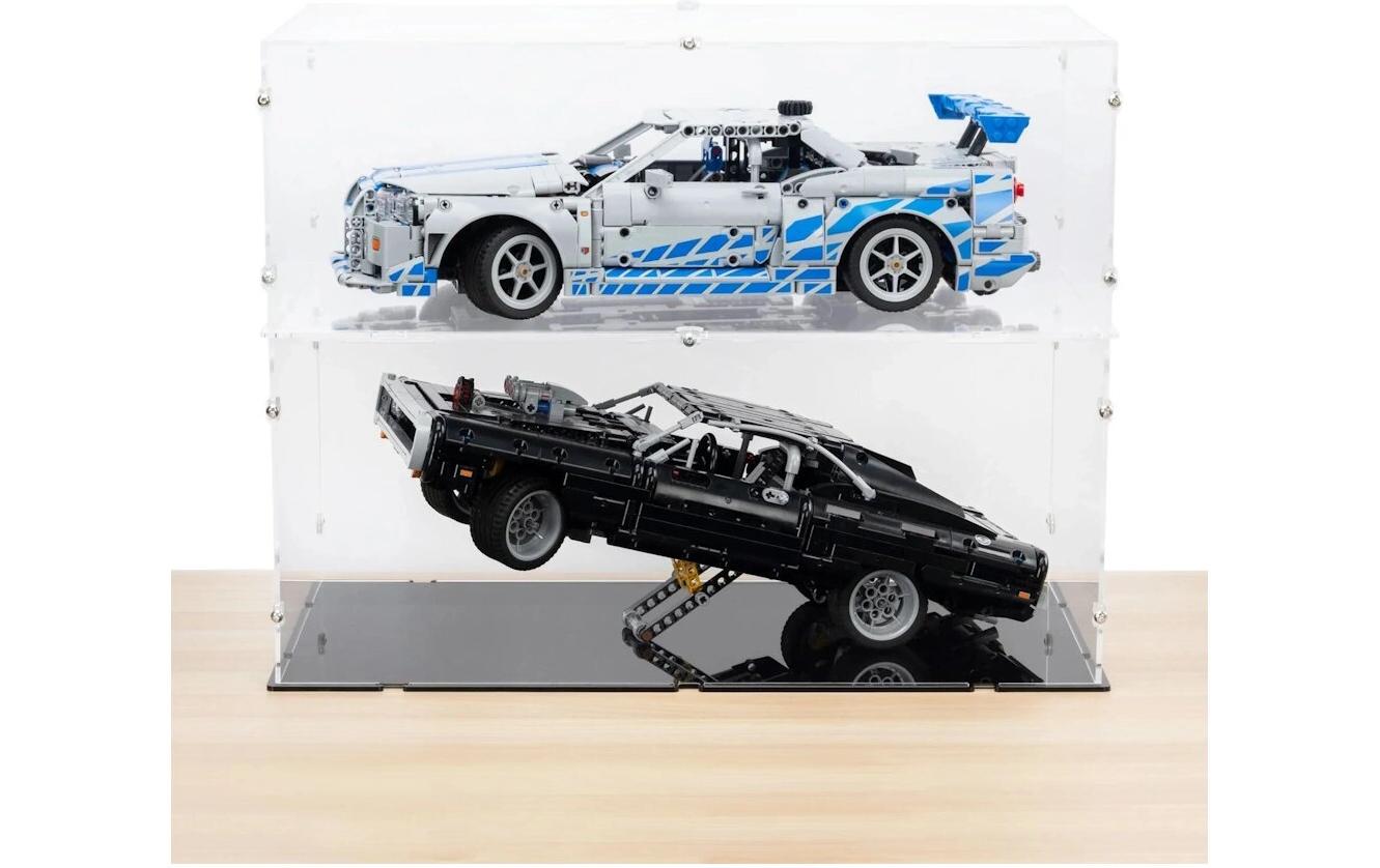 Acryl-Display 2 Fast 2 Furious Nissan Skyline GT-R R34 42210<br>Elegantes Acryl-Display für die LEGO Sammlung