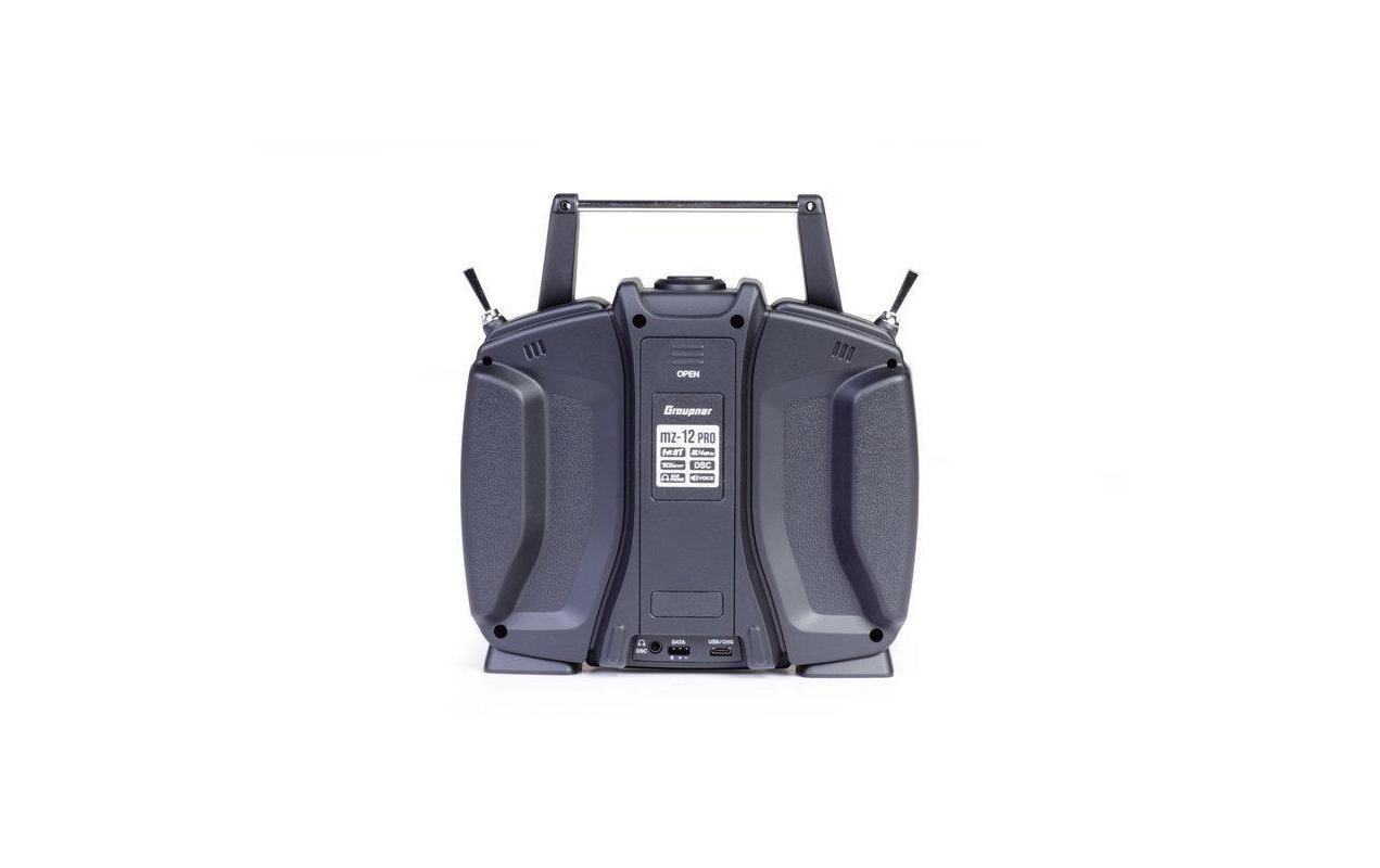 Fernsteuerung mz-12 PRO 12-Kanal HOTT<br>12-Kanal Sender mit Telemetrie für Flugzeuge und Helikopter