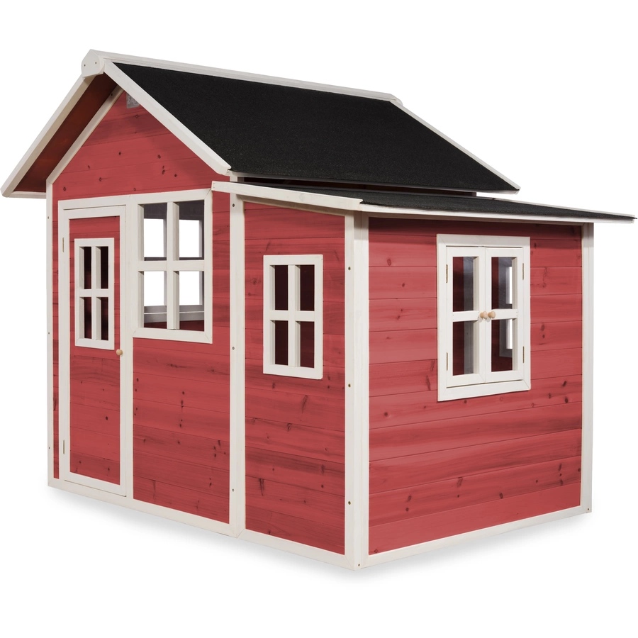 EXIT Holzspielhaus Loft 150 - rot
