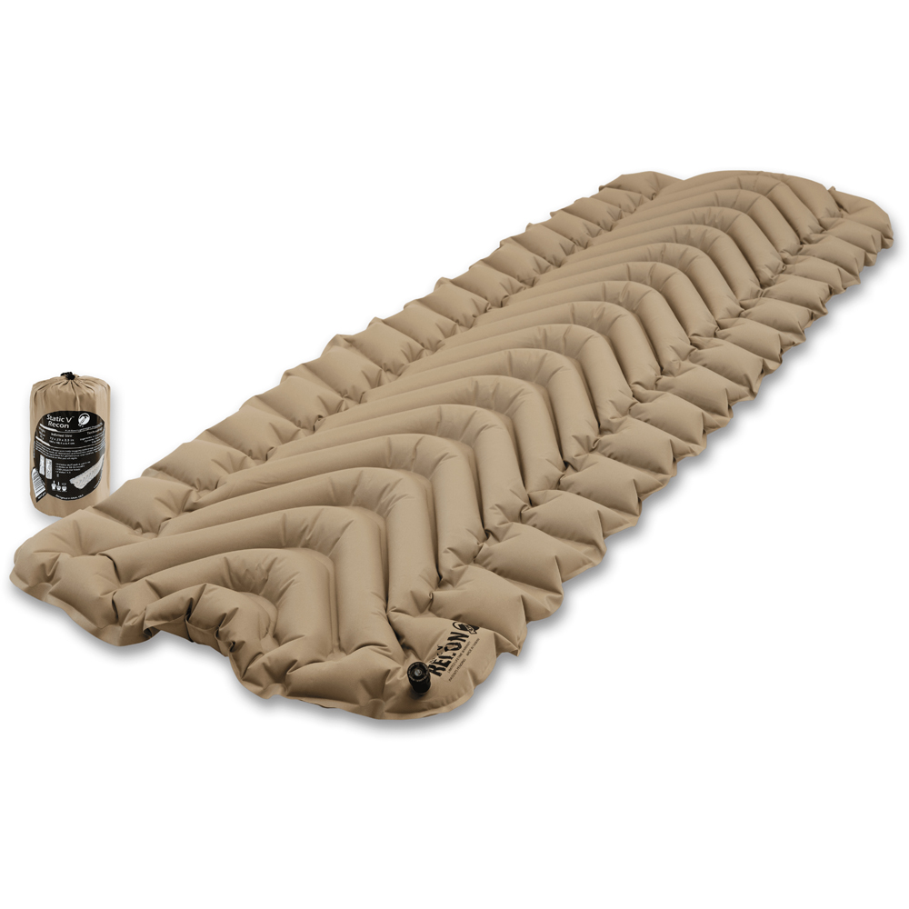 klymit - Matelas Insulated Static V - autogonflant à isolation renforcée Marron