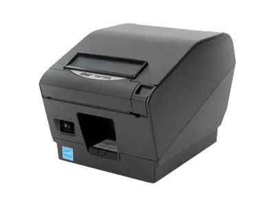Star TSP743II-24 w/o I/F GRY - Kvitteringsprinter - direkte termisk - Rulle (8,25 cm) - 406 x 203 dpi - op til 250 mm/sek. - skærer - trækulsgrå