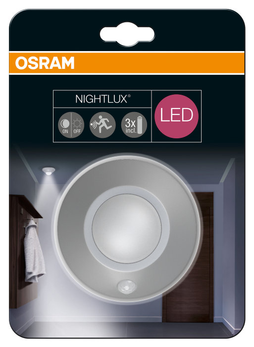 Osram Ledvance Nightlux sensor loftslampe batteridrevet