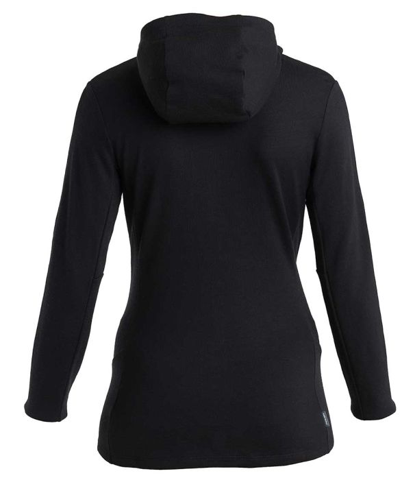 Quantum IV LS Zip Hood Women uldtrøje