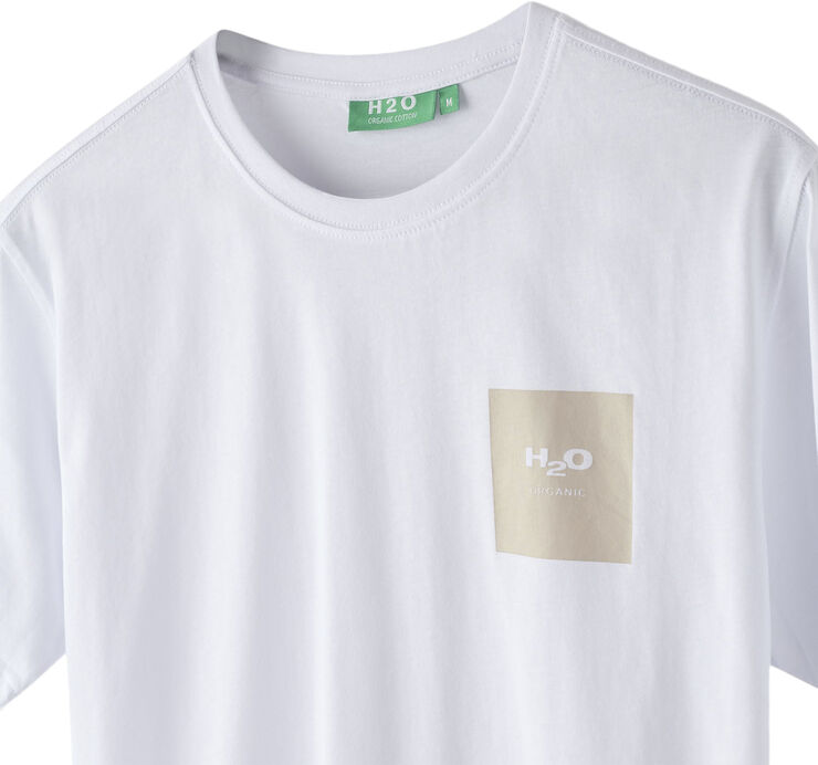 H2O Lyø organic T-shirt Hvid