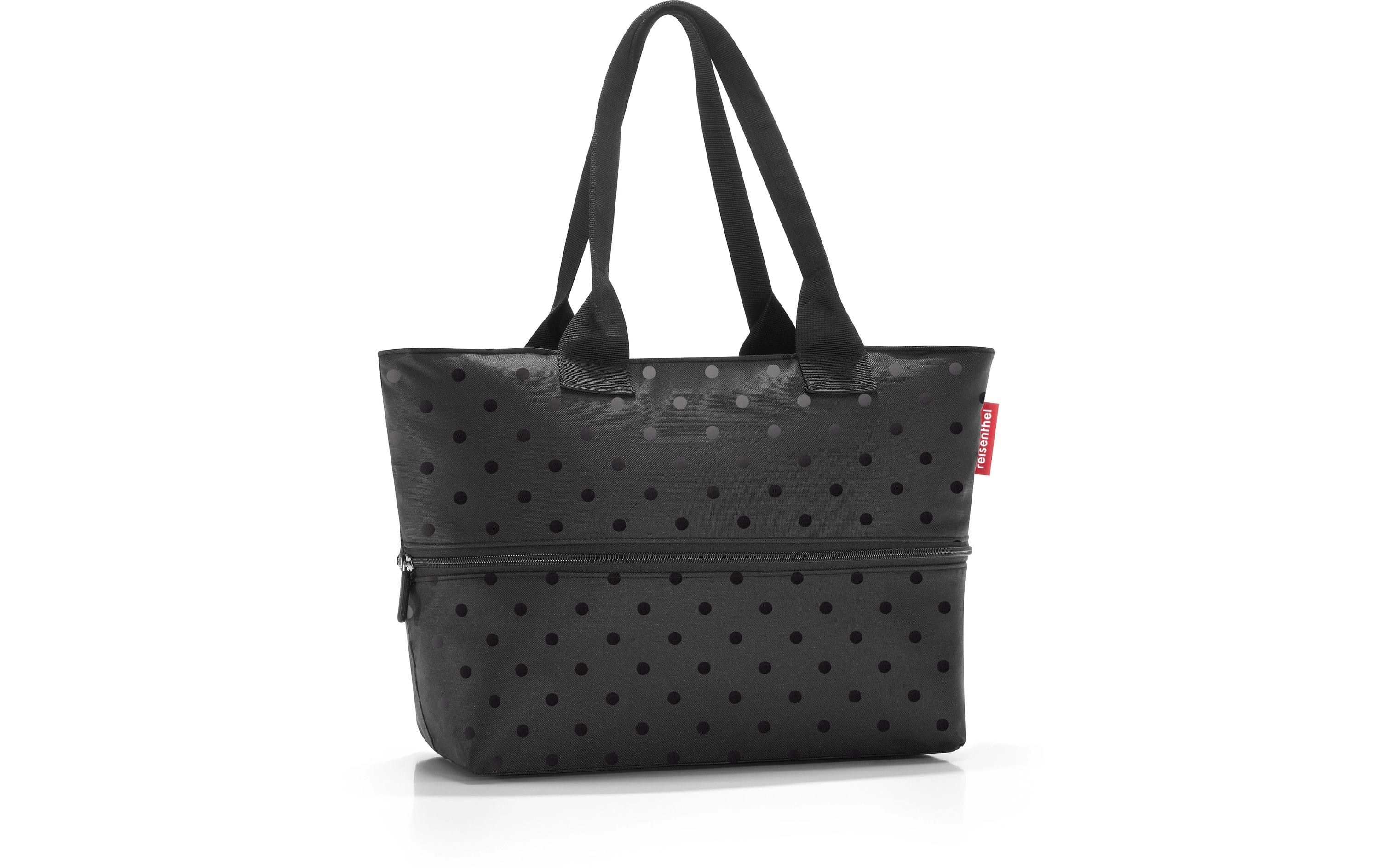 Tasche Shopper E1 Glossy Dots BlackEinkaufstasche