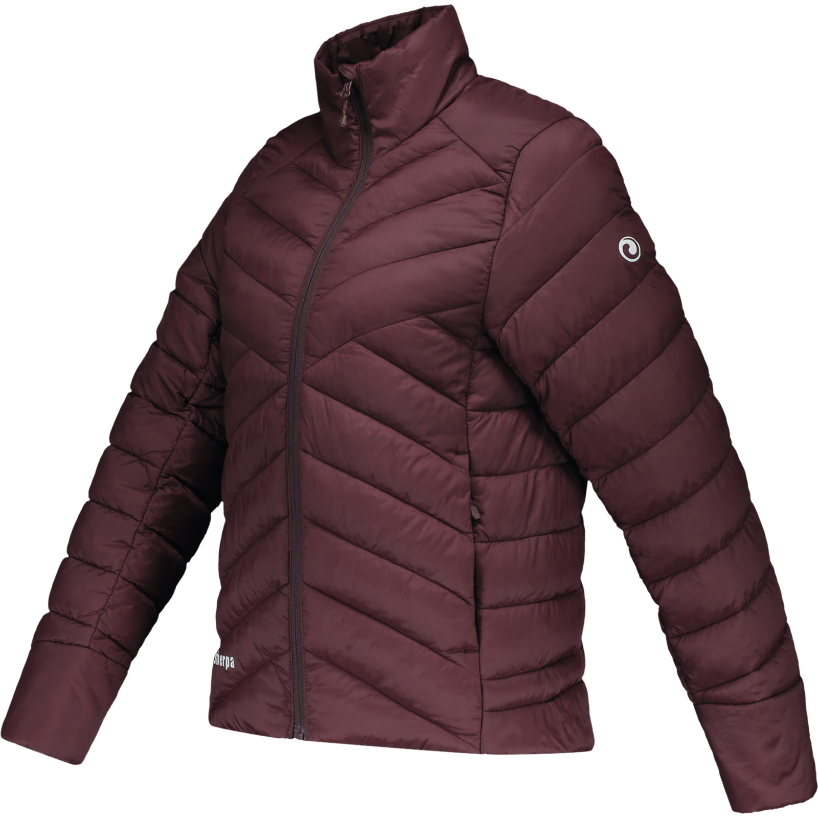 Sherpa Damen-Steppjacke Tribeni S, brombeer