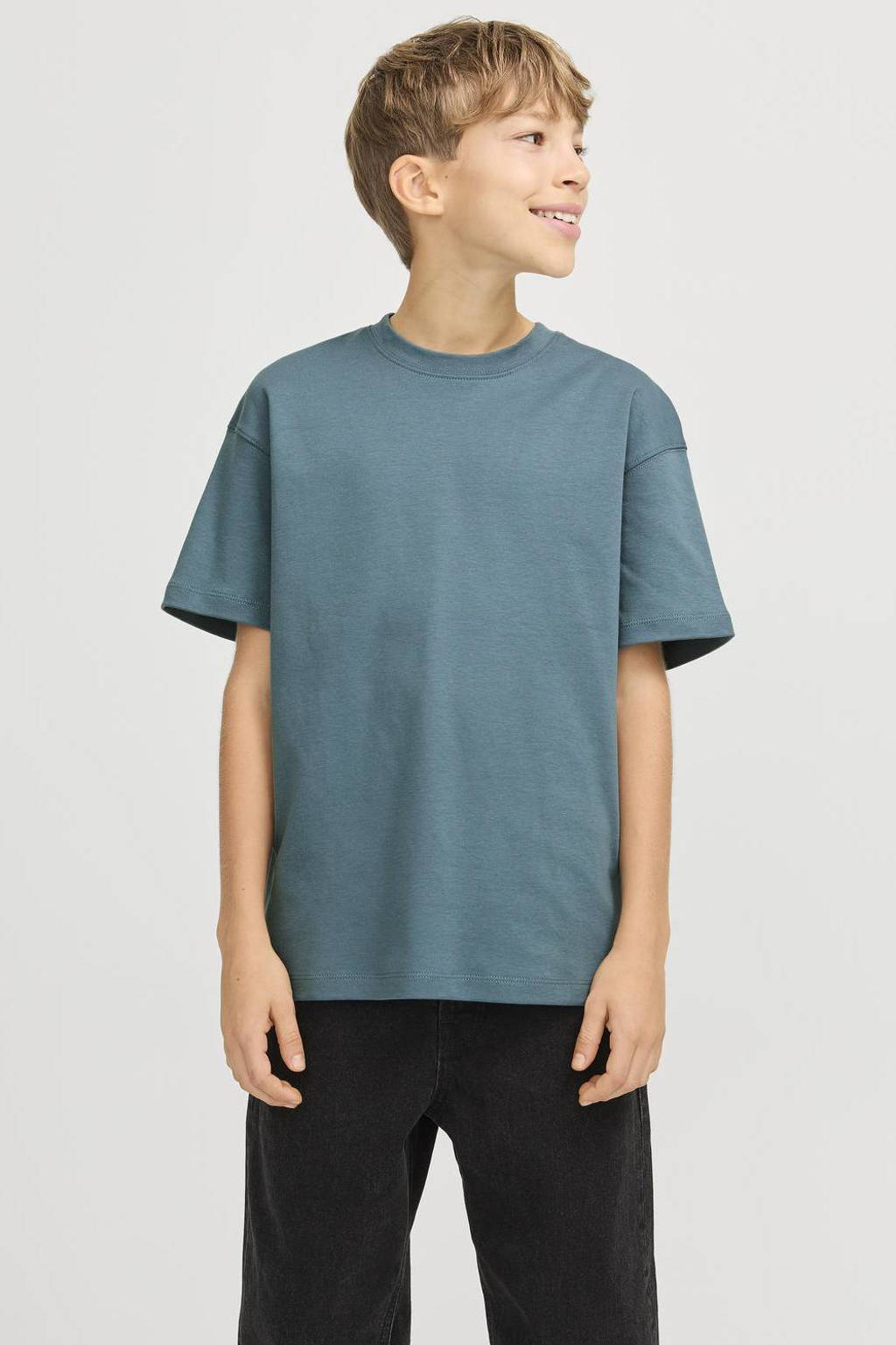 JACK & JONES T-shirt JJEURBAN EDGE blauw
