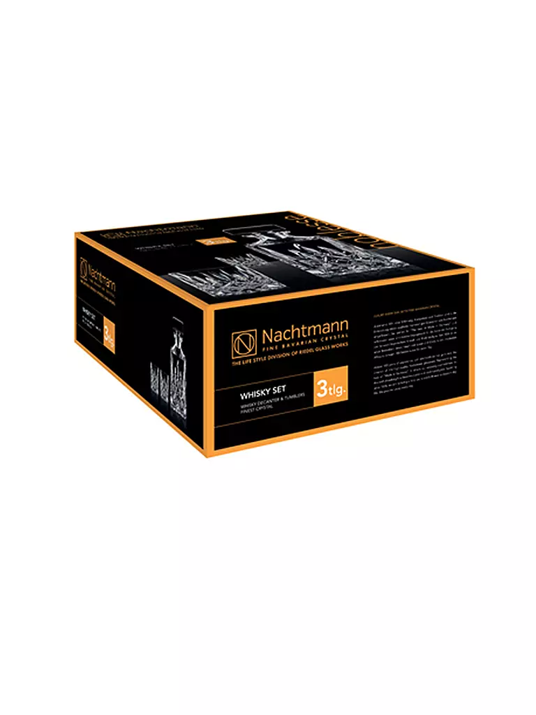 NACHTMANN Whisky-Set 3 tlg. Noblesse transparent