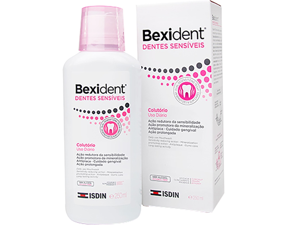 COLUTÓRIO BEXIDENT DENTES SENSÍVEIS 250ML
