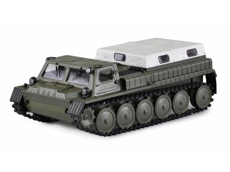 Amewi Gepanzertes RC Kettenfahrzeug, Olivgrün RTR, 1:16 Gepanzertes RC Raupenfahrzeug