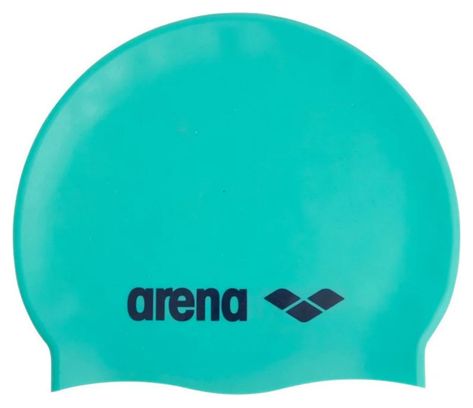 Bonnet de Bain Arena Classic Silicone Bleu