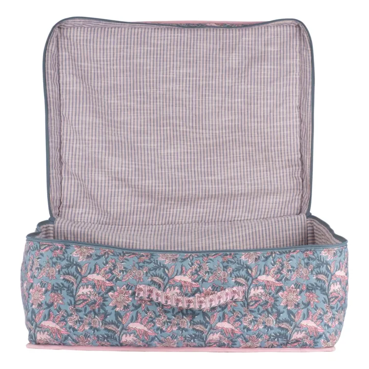 Louise Misha Sac de rangement Taty en coton bio | Bleu