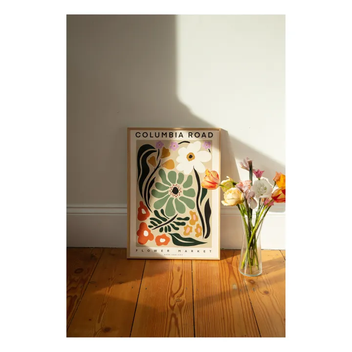 Rose England Affiche Columbia Road