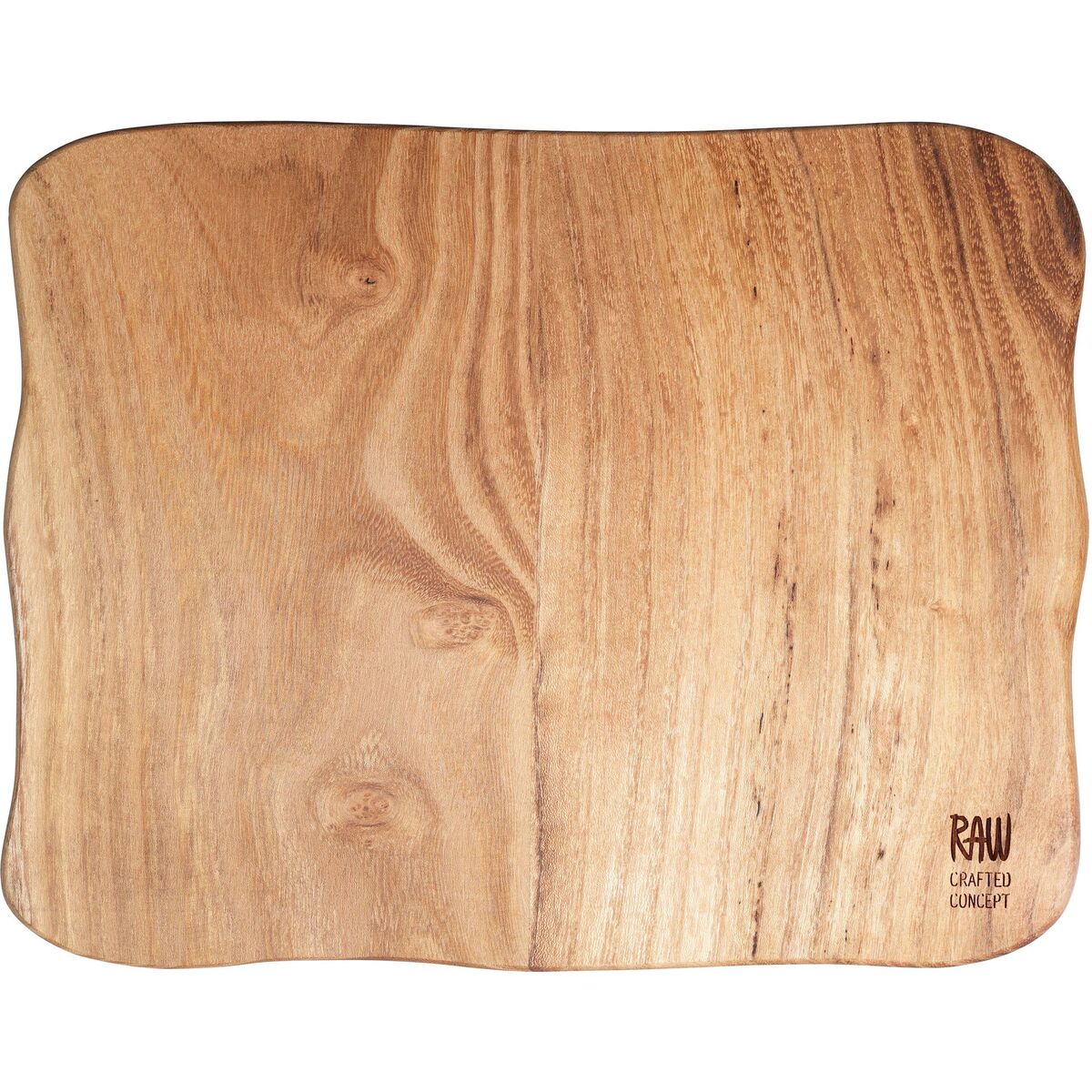 RAW Skjærebrett Teak 40x30x2 cm