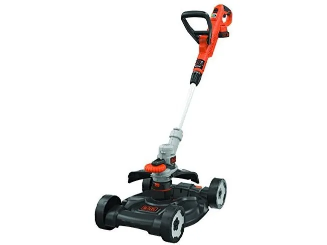 Black & Decker Strimmer STC1820CM-QW - Græstrimmer - ledningfri - 18 V - 7400 opm - 28 cm - inkl. 1x2Ah Batteri