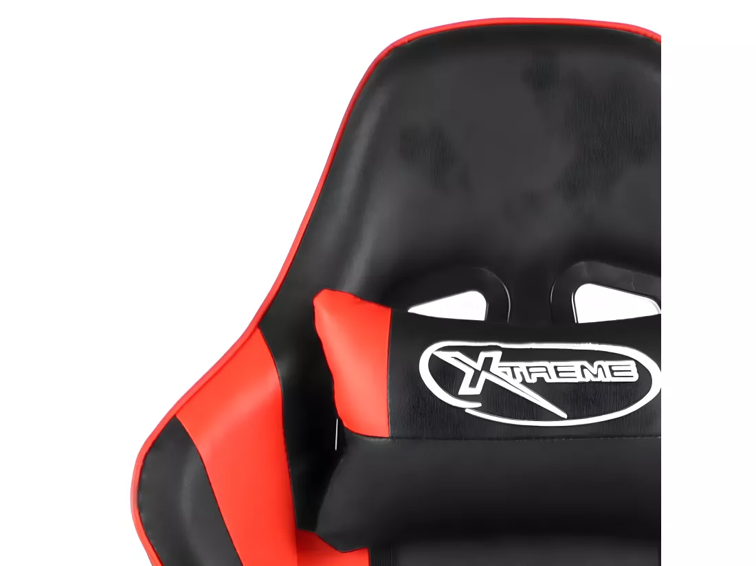 Chaise de jeu pivotante Rouge PVC