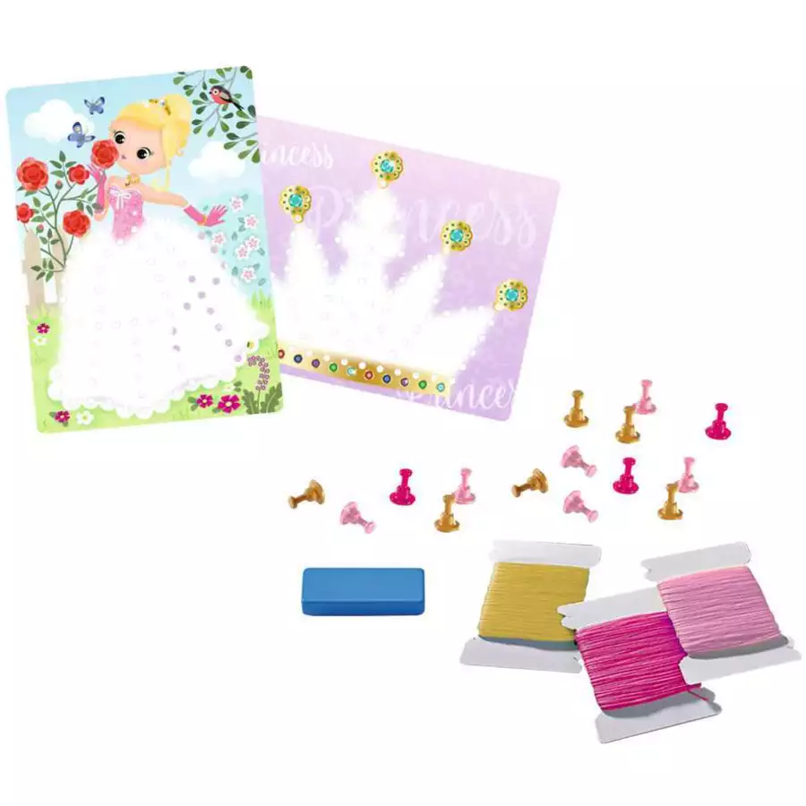 Ravensburger BeCreative String Art Princess bunt