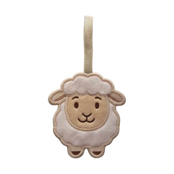 Chewies & More Speendoekje Schaap - Greige