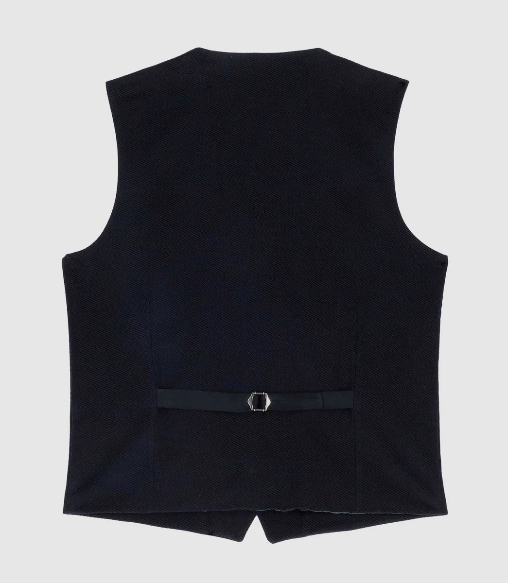Gilet casual en velours marine XDJANGO
