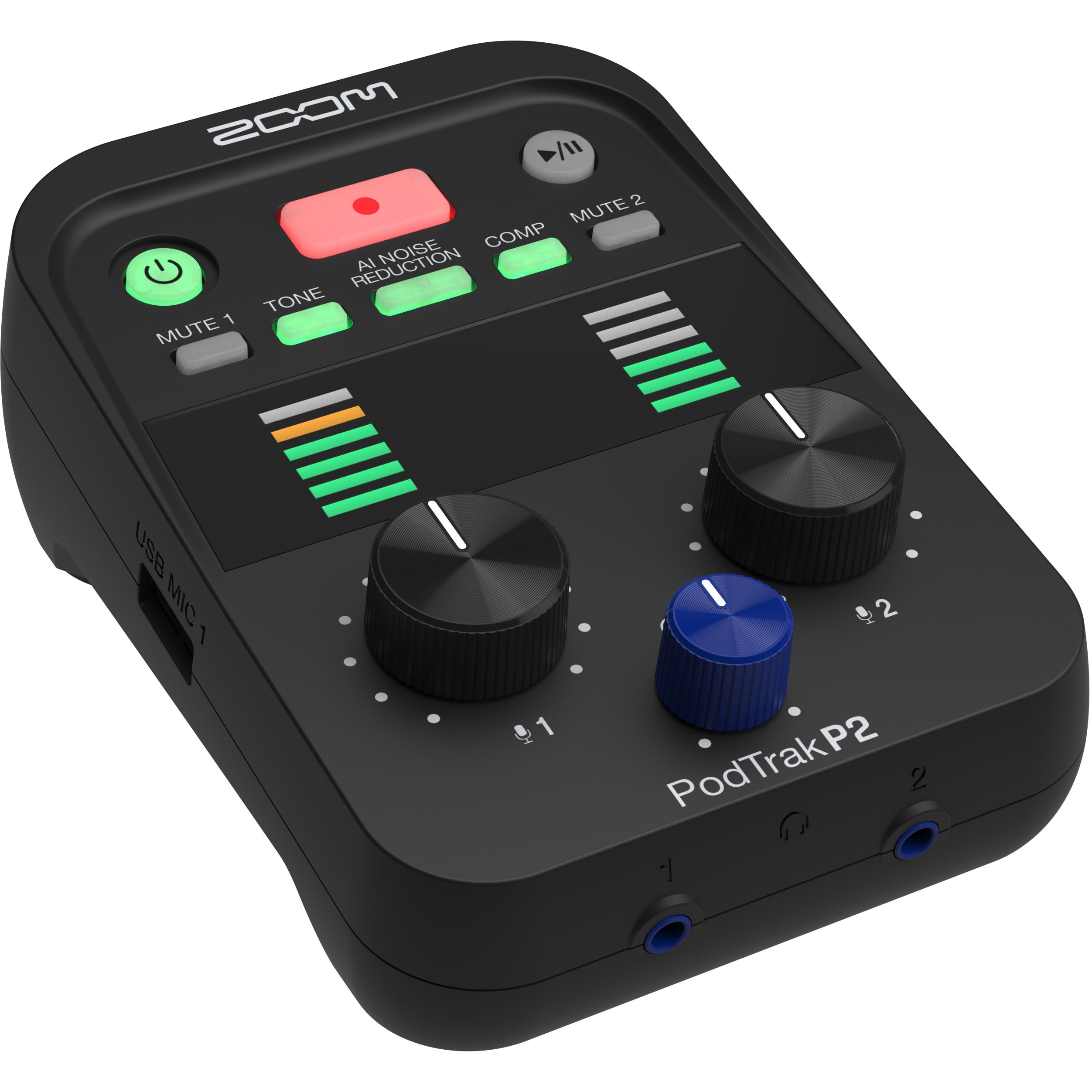Zoom P2 PodTrak podcast recorder