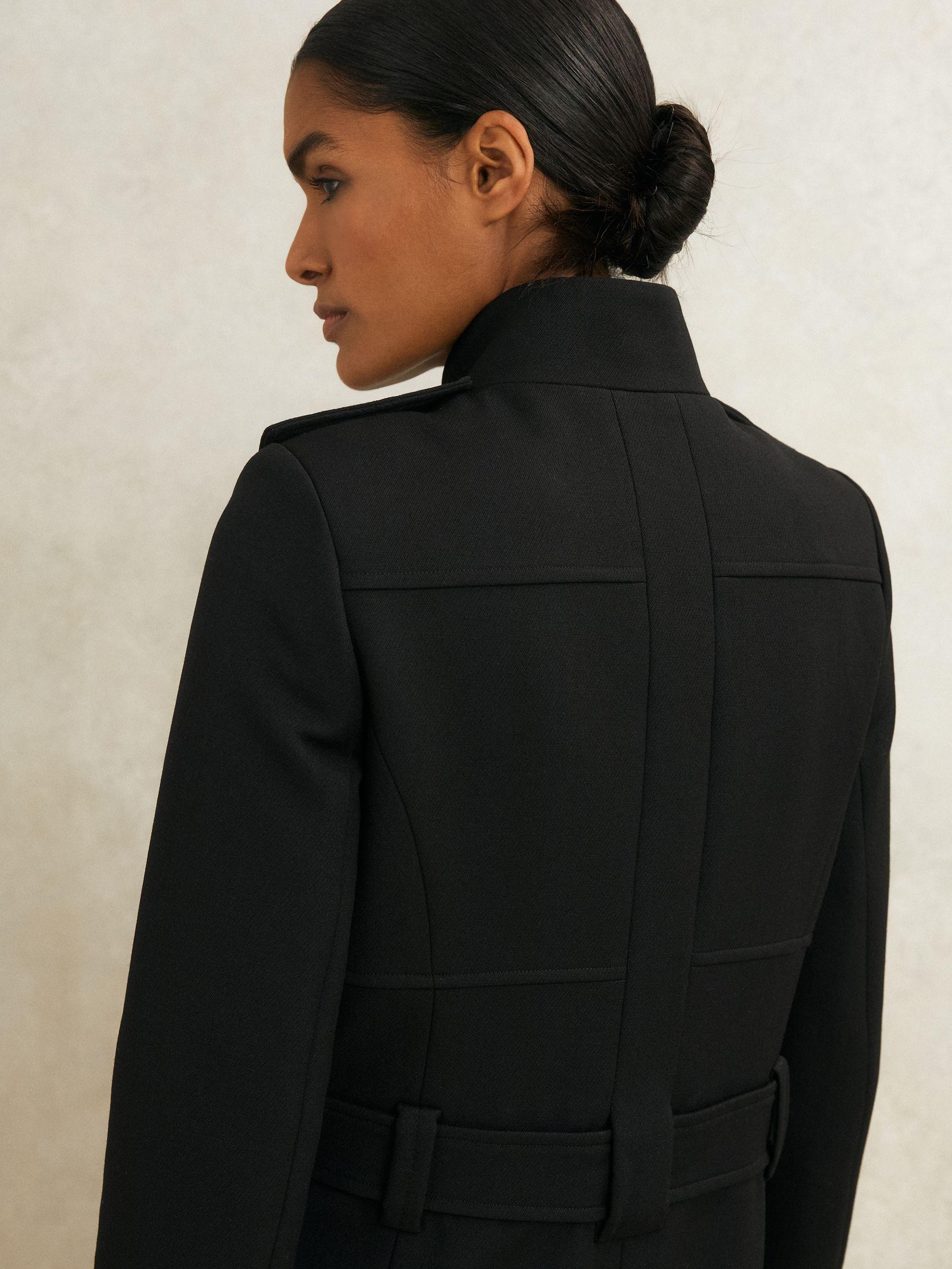 Reiss Ares Atelier Wool Belted Long Coat