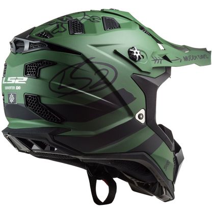 Casque cross LS2 MX700 - SUBVERTER EVO - CARGO - MATT MILITARY GREEN 2023 - Vert
