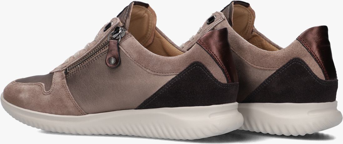 taupe hartjes lage sneakers 162.1128 breeze