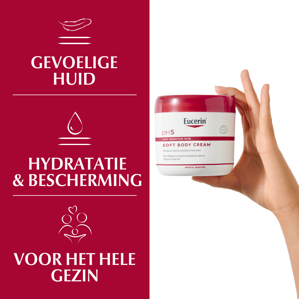 Eucerin pH5 Soft Body Crème450 ml