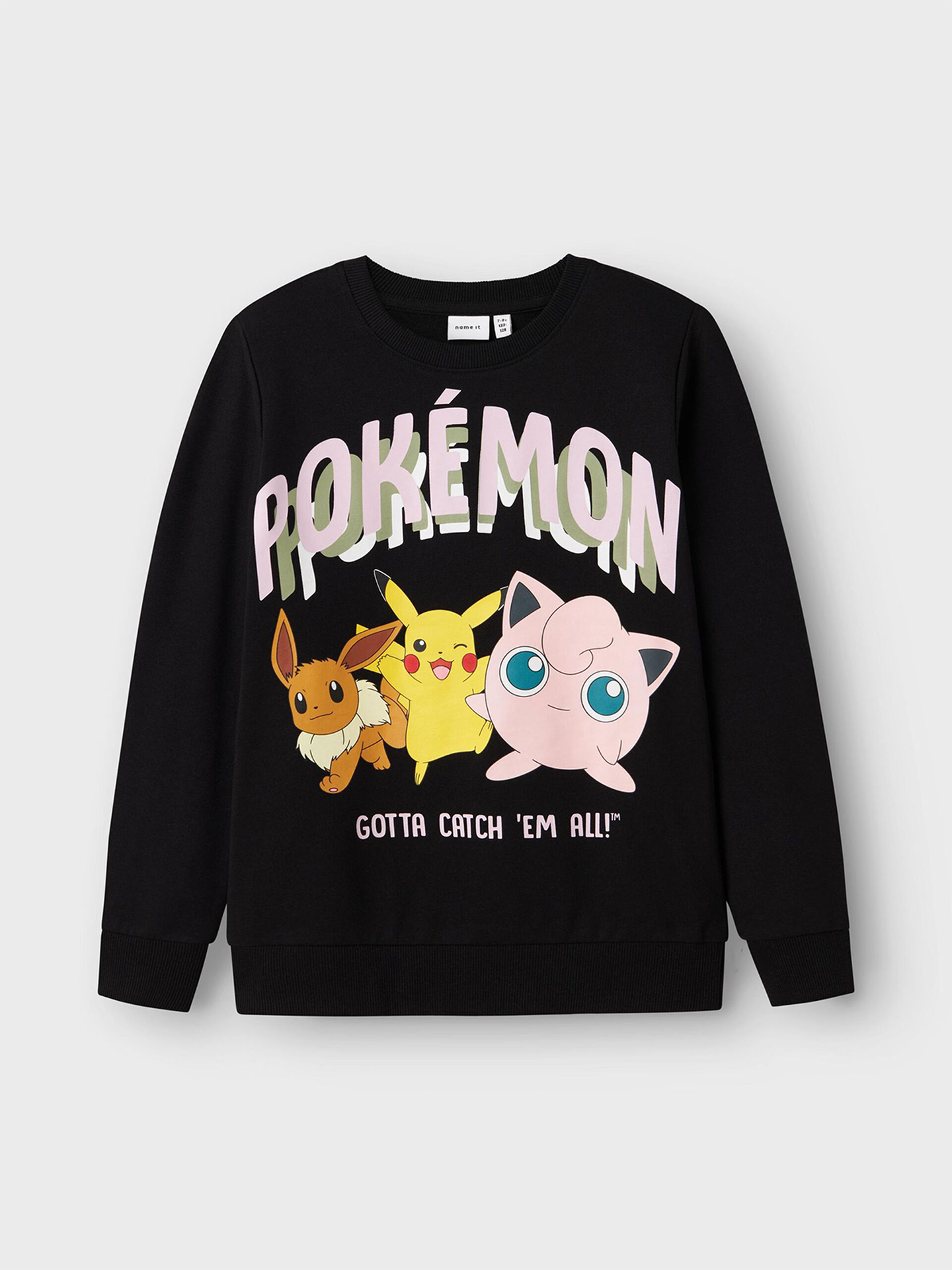 Jima Pokemon Long Sleeve Relaxed Sweat Sky