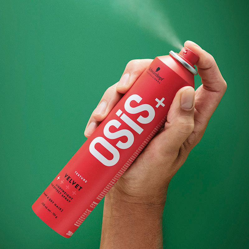 Spray léger effet cire Velvet Osis+