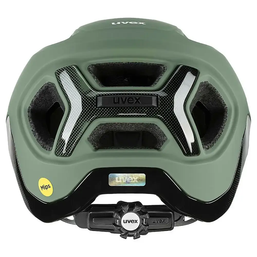 Uvex React MIPS MTB Fietshelm Groen/Mat Zwart