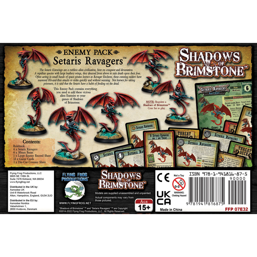 Shadows of Brimstone - Setaris Ravagers Enemy Pack
