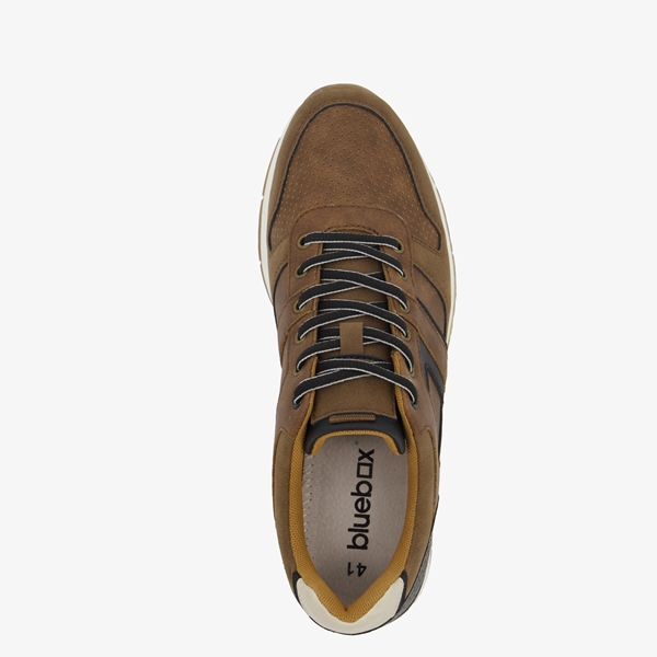 Blue Box heren sneakers bruin/zwart