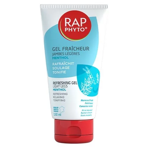 Gel Fraîcheur jambes légères parfum menthol - Tube 150 ml