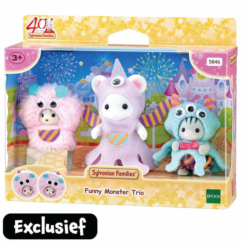 Sylvanian Families grappig monster trio 5846