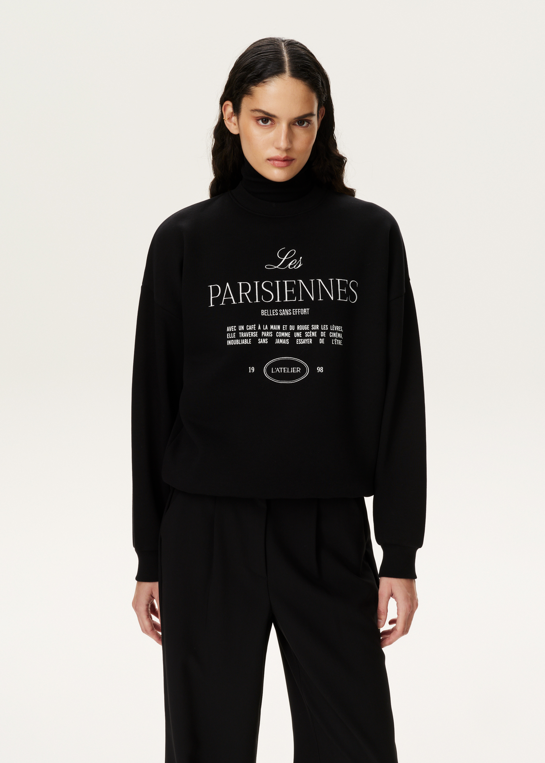 Sweater met borduurwerk