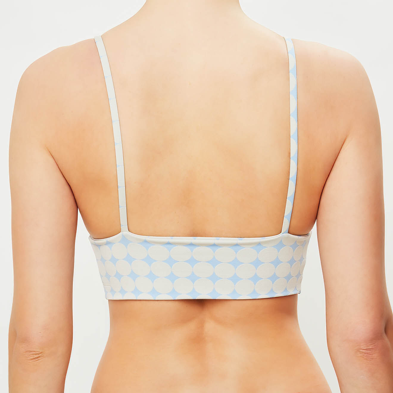 Iodus Haut de maillot de bain Marinela bleu pâle/écru