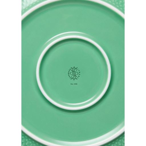 Lyngby Porcelæn Rhombe Color Serveringsskål, Green, Ø28,5 cm