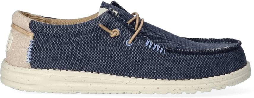 Hey Dude Comfortabele Reisloafers Blue Heren