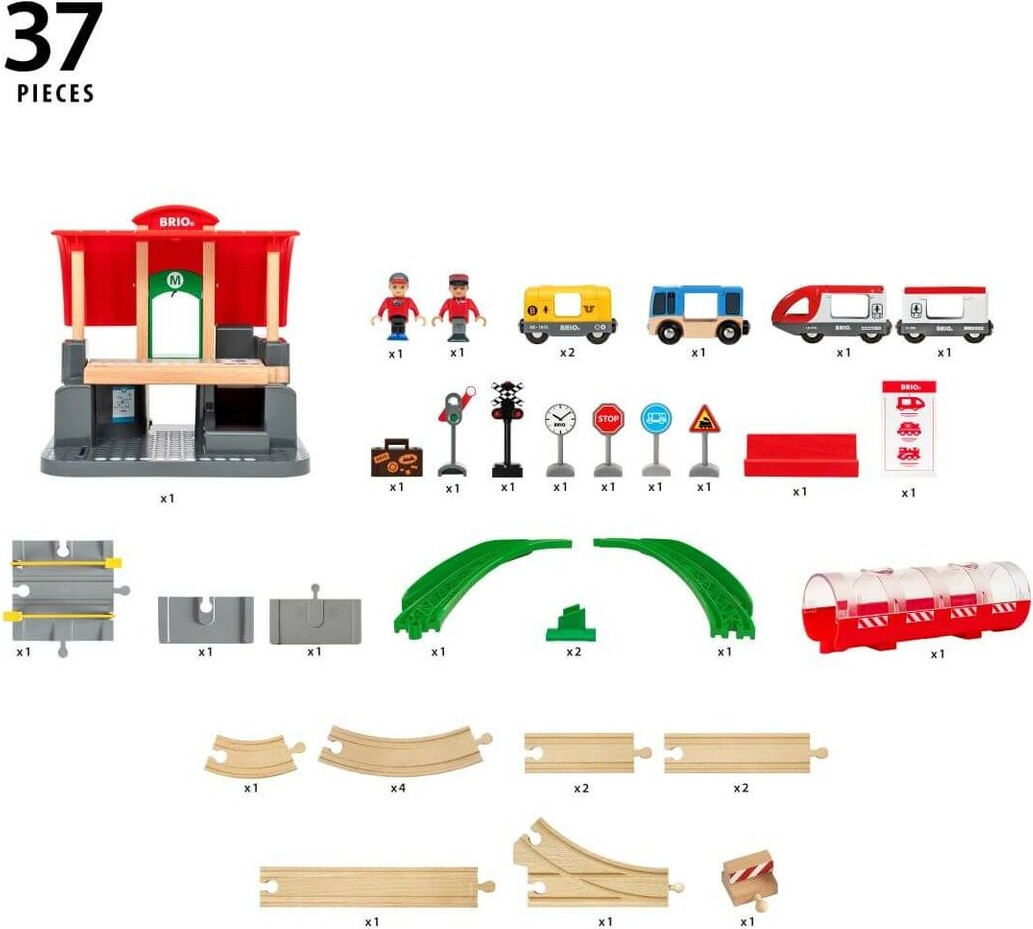 Brio - Central Station Sæt - 33989