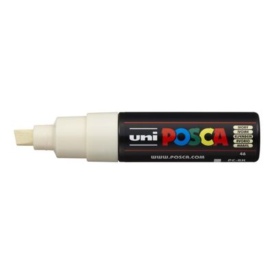 Posca - Marqueur peinture pointe large - ivoire
