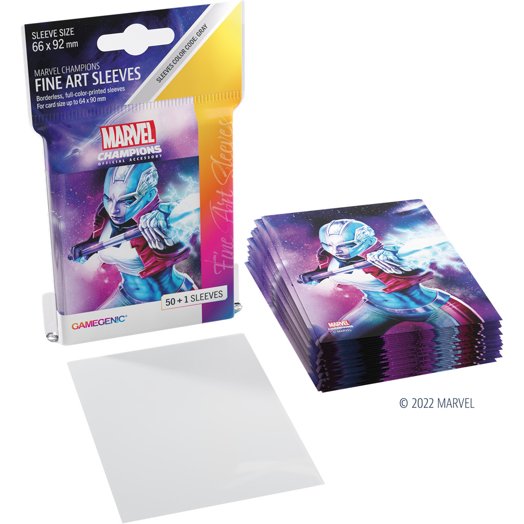 Gamegenic - Marvel Champions Art Sleeves - Nebula