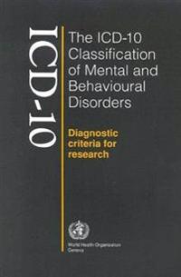 The ICD-10 classification of mental and behavioural disorders