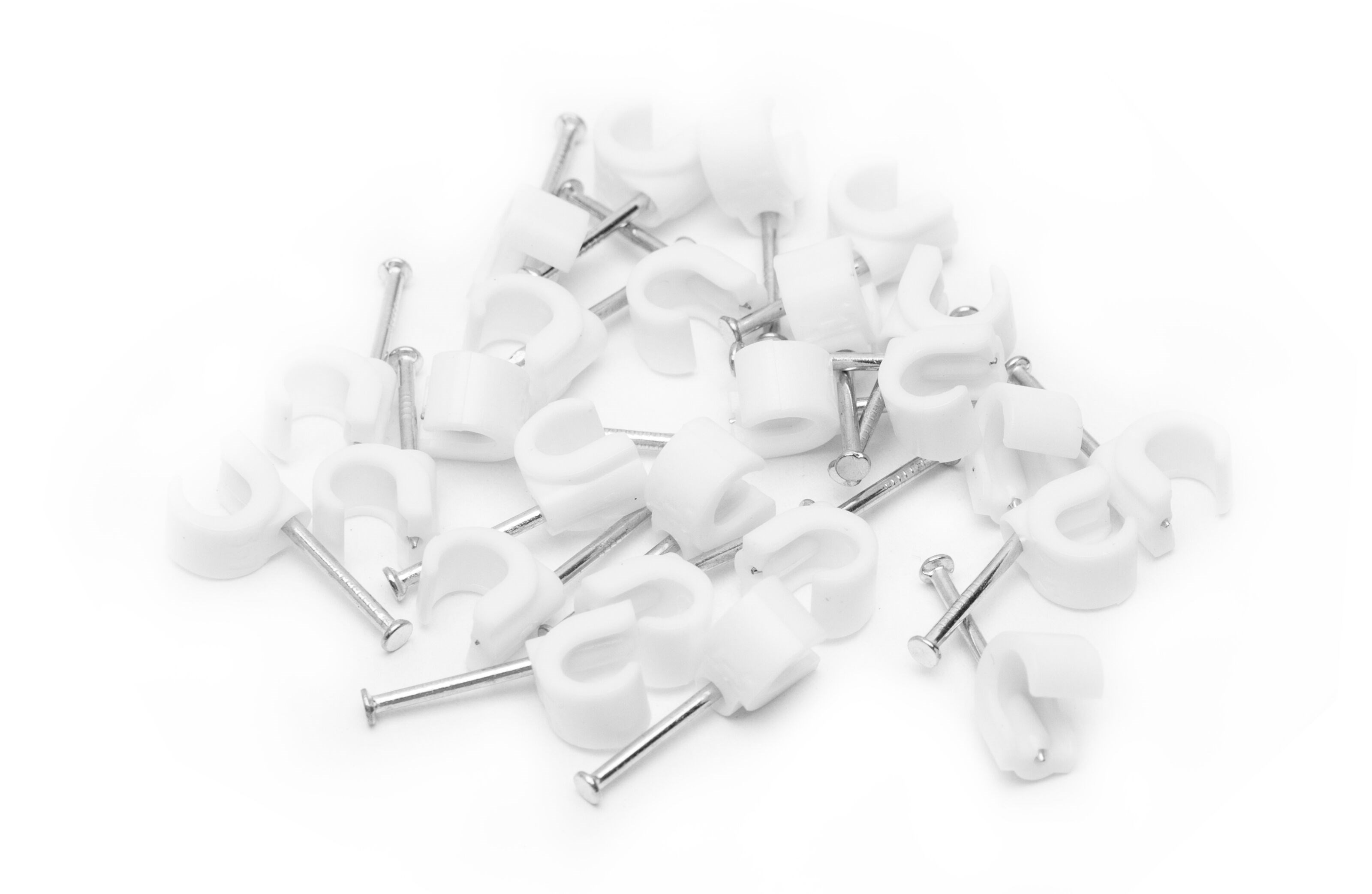 Kabelklemmer for rund kabel 5–7 mm 100-pk.