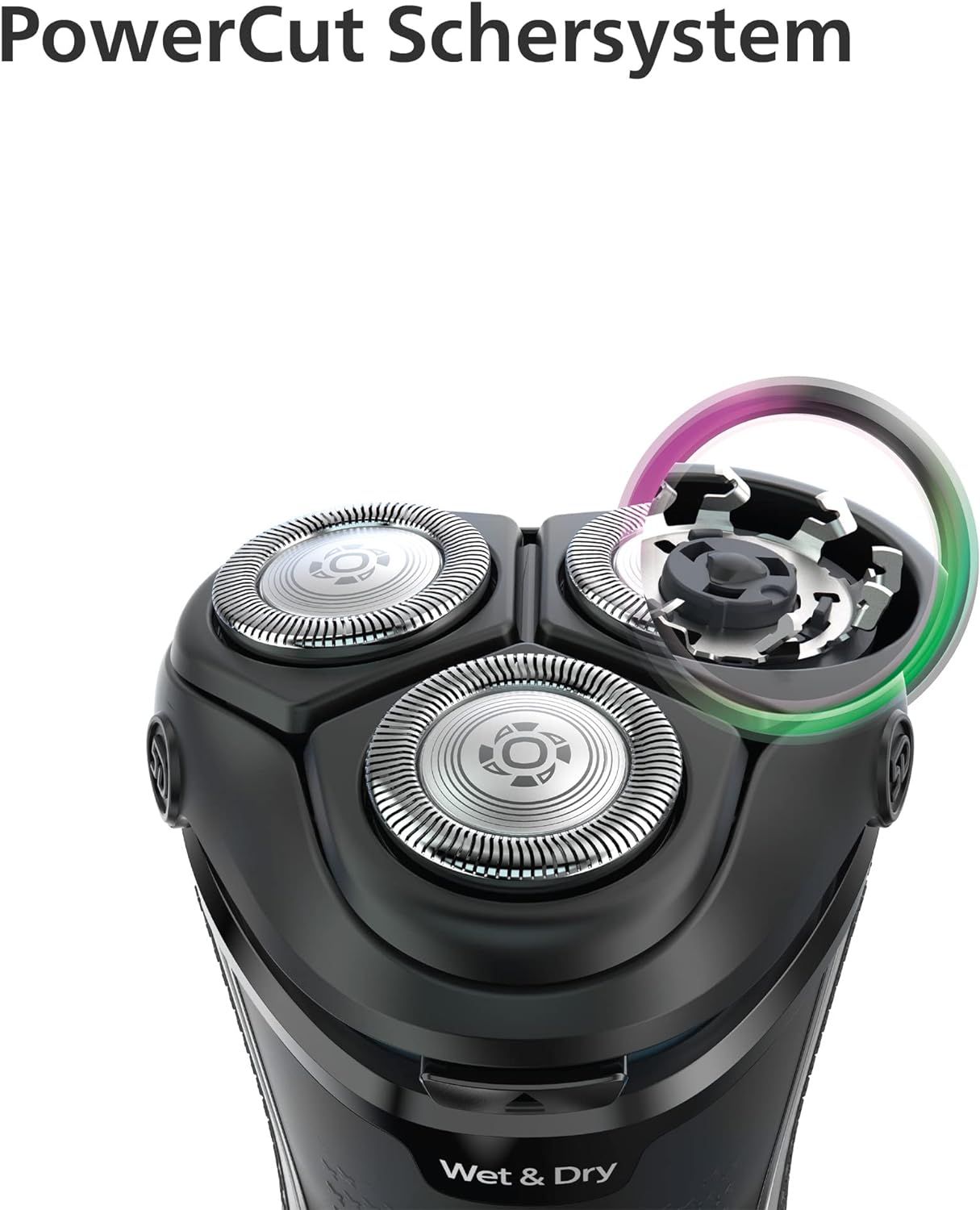 Philips Shaver Series 3000 - Elektrischer Nass- und Trockenrasierer für Herren