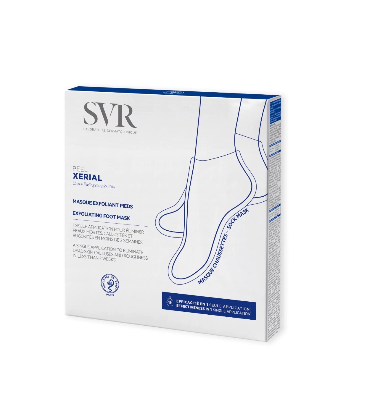 SVR - *Xerial* - Máscara esfoliante para pés Xerial Peel