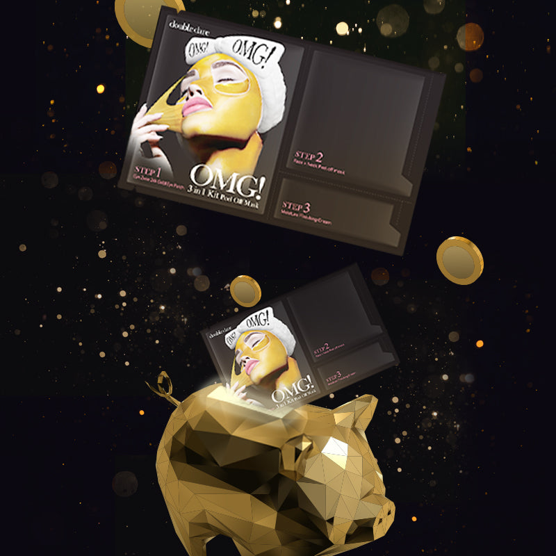 OMG! 3 in 1 KIT Peel Off Mask