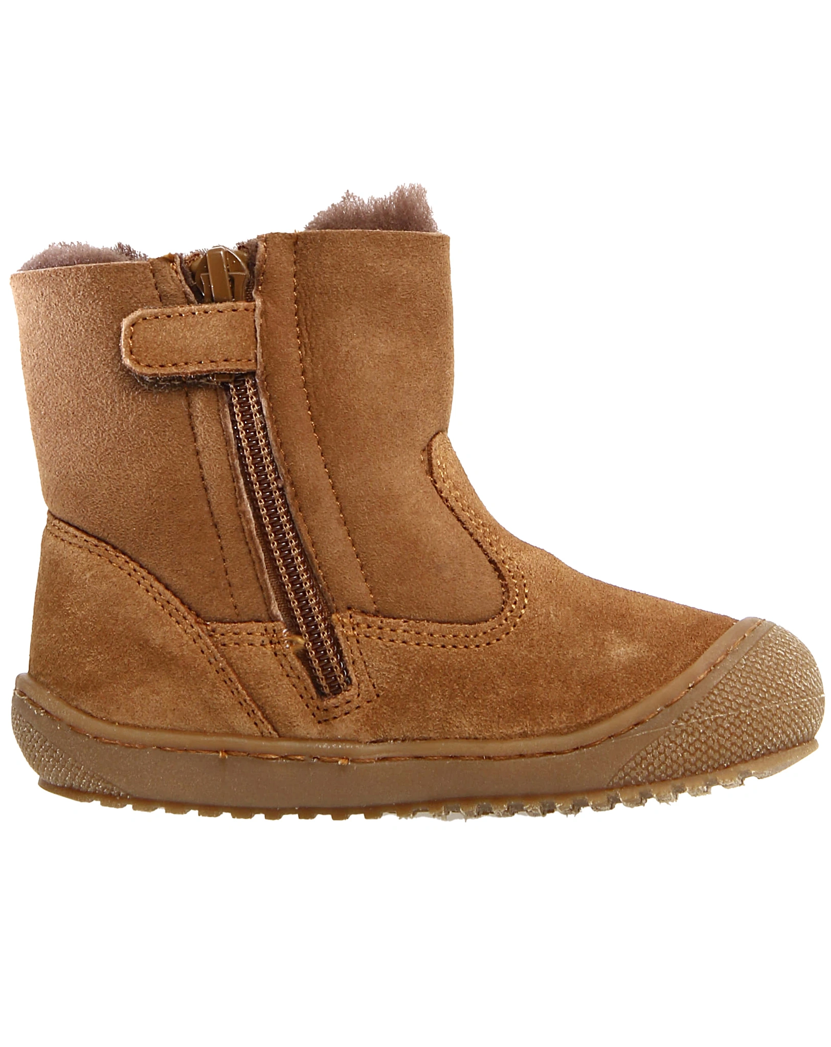 Lauflern-Stiefelette COZY HUG gefüttert in brown