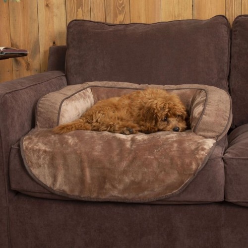 Sofá-cama Chester para animais de estimação, marrom